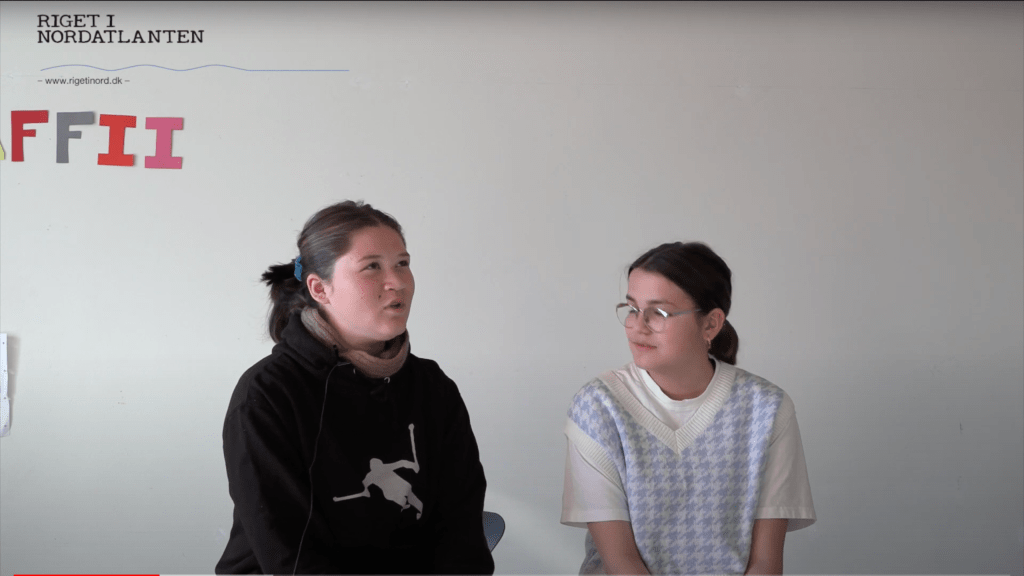 Mia og Kamila fra Sisimiut fortæller om efterskole i Danmark og&nbsp;fremtidsdrømme